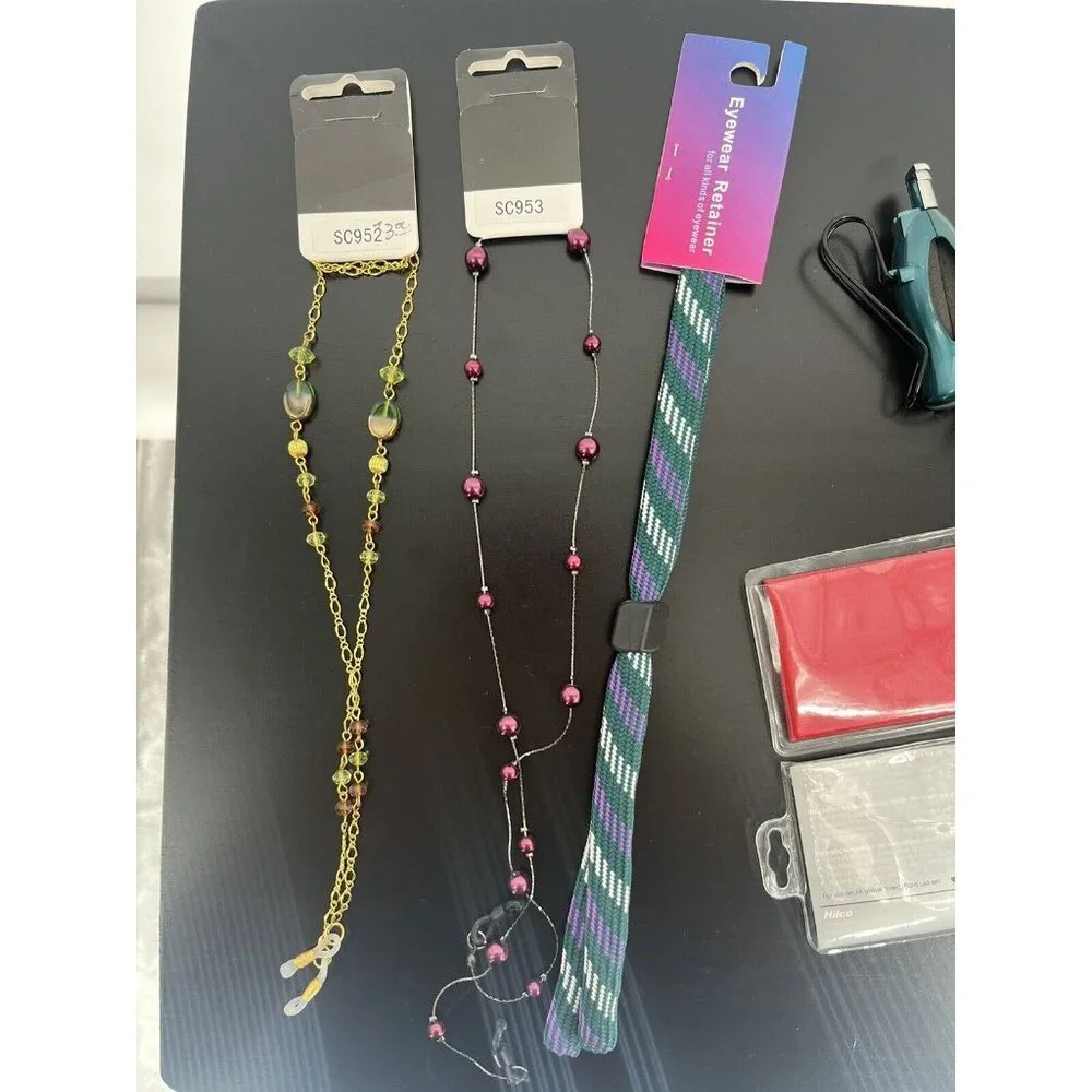 Lot‎ of 9 Different Eye ware Accessories  Lot #3